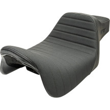 High Noon Seat — 12" driver width, 31" length, 2-Up, Black