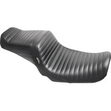 Tailwhip Seat — 10-3/4" driver, 7" rear, 2-Up seat, Black