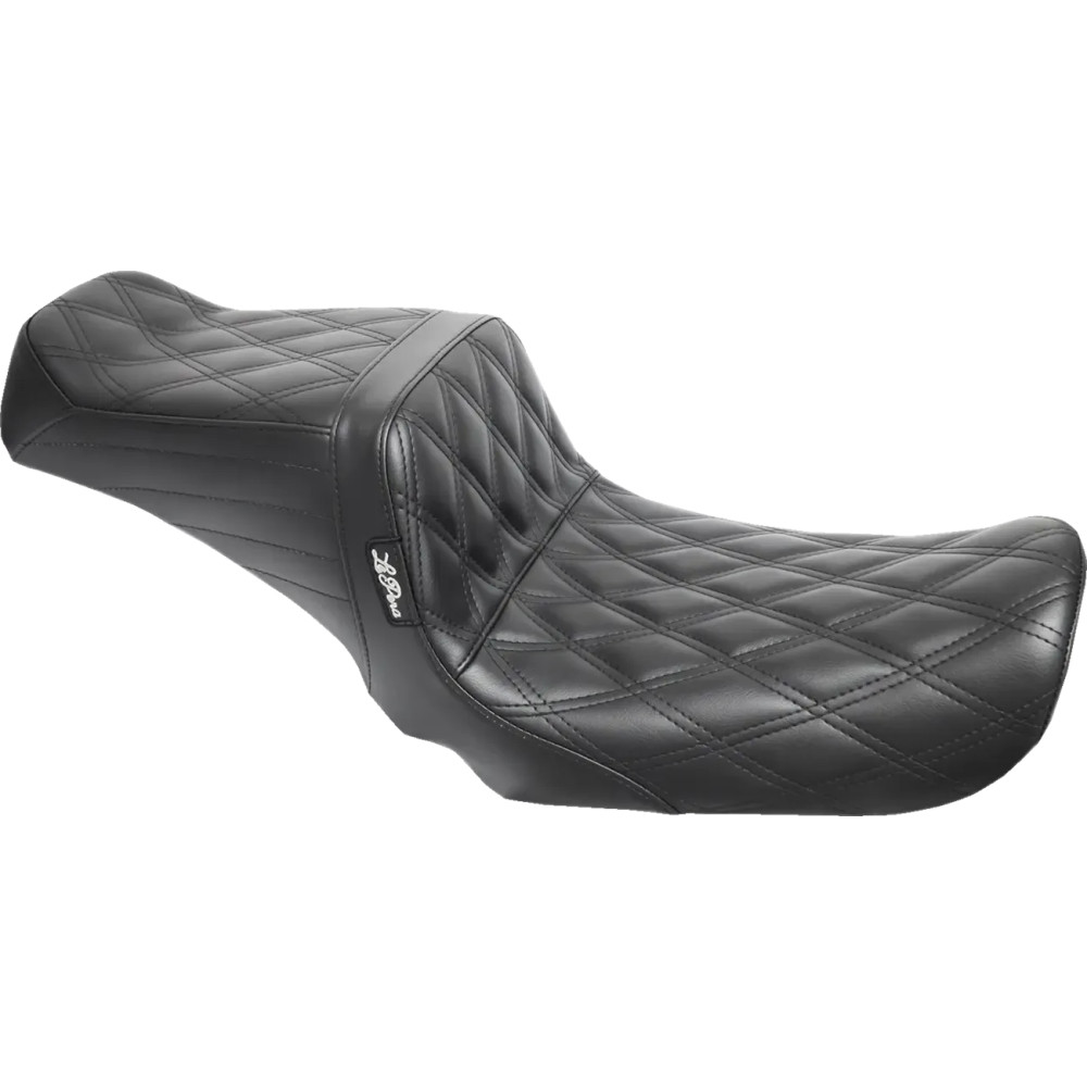 Tailwhip Seat — 2-Up, 10-3/4" driver, 7" rear, Black