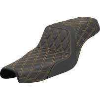 Lattice Stitch Step-Up Seat — 66 cm (26") , Black