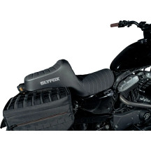 High Noon Seat — 2-up, 28 cm (11") driver / 33 cm (13") rear, Black