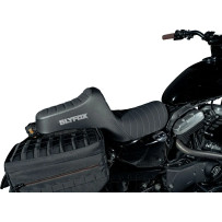 High Noon Seat — 2-up, 28 cm (11") driver / 33 cm (13") rear, Black