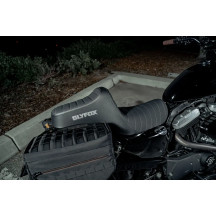 High Noon Seat — 2-up, 28 cm (11") driver / 33 cm (13") rear, Black