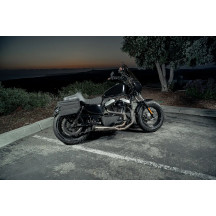 High Noon Seat — 2-up, 28 cm (11") driver / 33 cm (13") rear, Black