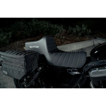 High Noon Seat — 2-up, 28 cm (11") driver / 33 cm (13") rear, Black