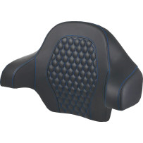 Honeycomb Tour Pack Backrest Pad — Tour-Pak®, Black, Blue