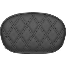 Mini Contour Sissy Bar Pad — Black, 10-1/2 in x 6-1/2 in