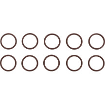 Junta tórica para tapón de drenaje — COMETIC, C10366, aceite, paquete de 10
