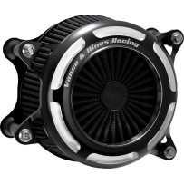 V02 Onyx Air Intake Kit — Black, CNC billet aluminum