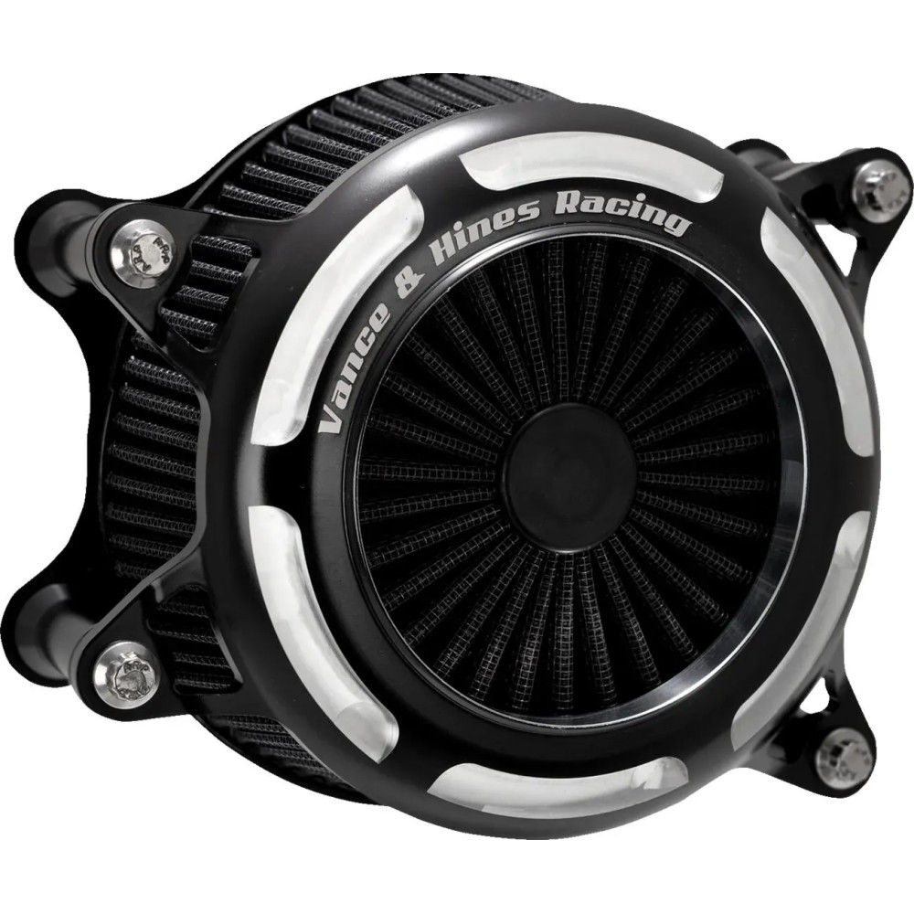 V02 Onyx Air Intake Kit — Black, CNC billet aluminum