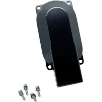 Throttle Body Cover — Black anodized, billet aluminum