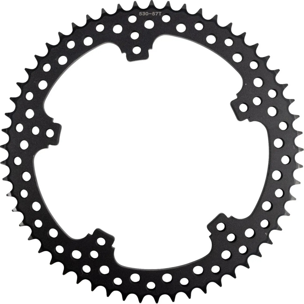 Replacement Chain Drive Kit Rear Sprocket — 530, 57T, Black