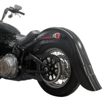 Benchmark Rear Fender — 18 cm (7-1/8"), Black