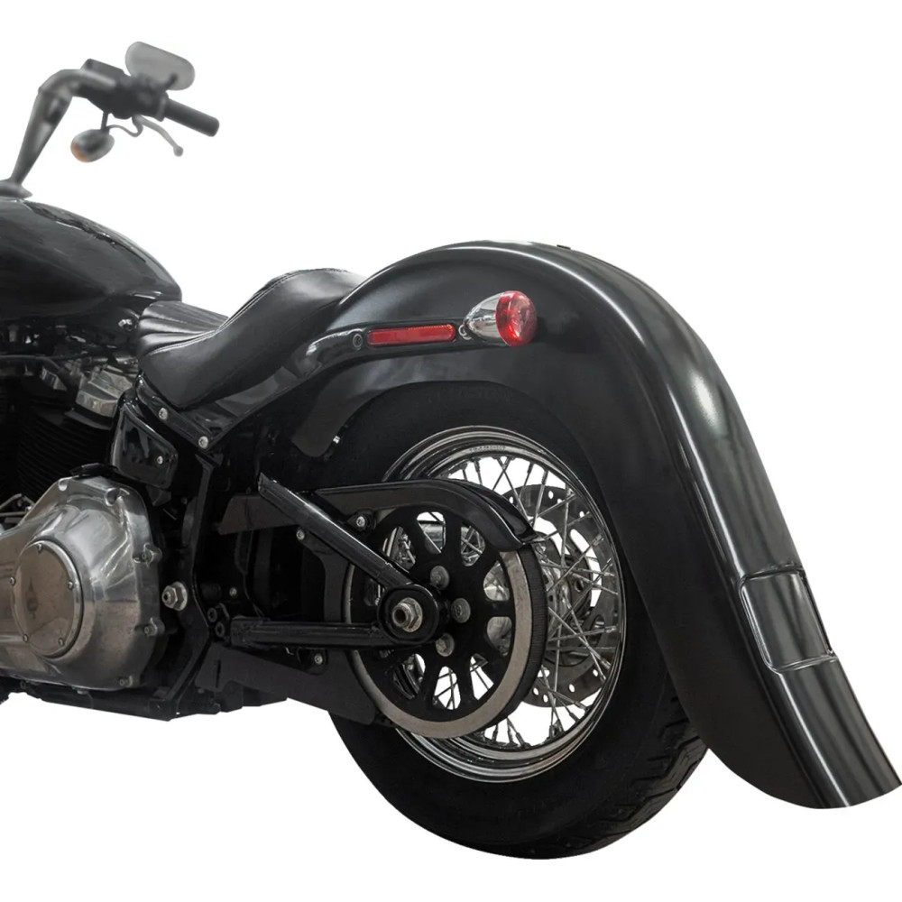 Benchmark Rear Fender — 18 cm (7-1/8"), Black