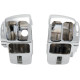 Kit de carcasas de interruptores para manillar — abrazadera de 1" (25,4 mm), cromado