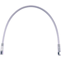 Universal XR Brake Line — 58.5 cm (23"), stainless steel