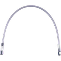 Universal XR Brake Line — 58.5 cm (23"), stainless steel