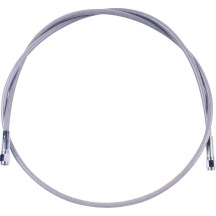 Universal XR Brake Line — 117 cm (46"), Stainless Steel