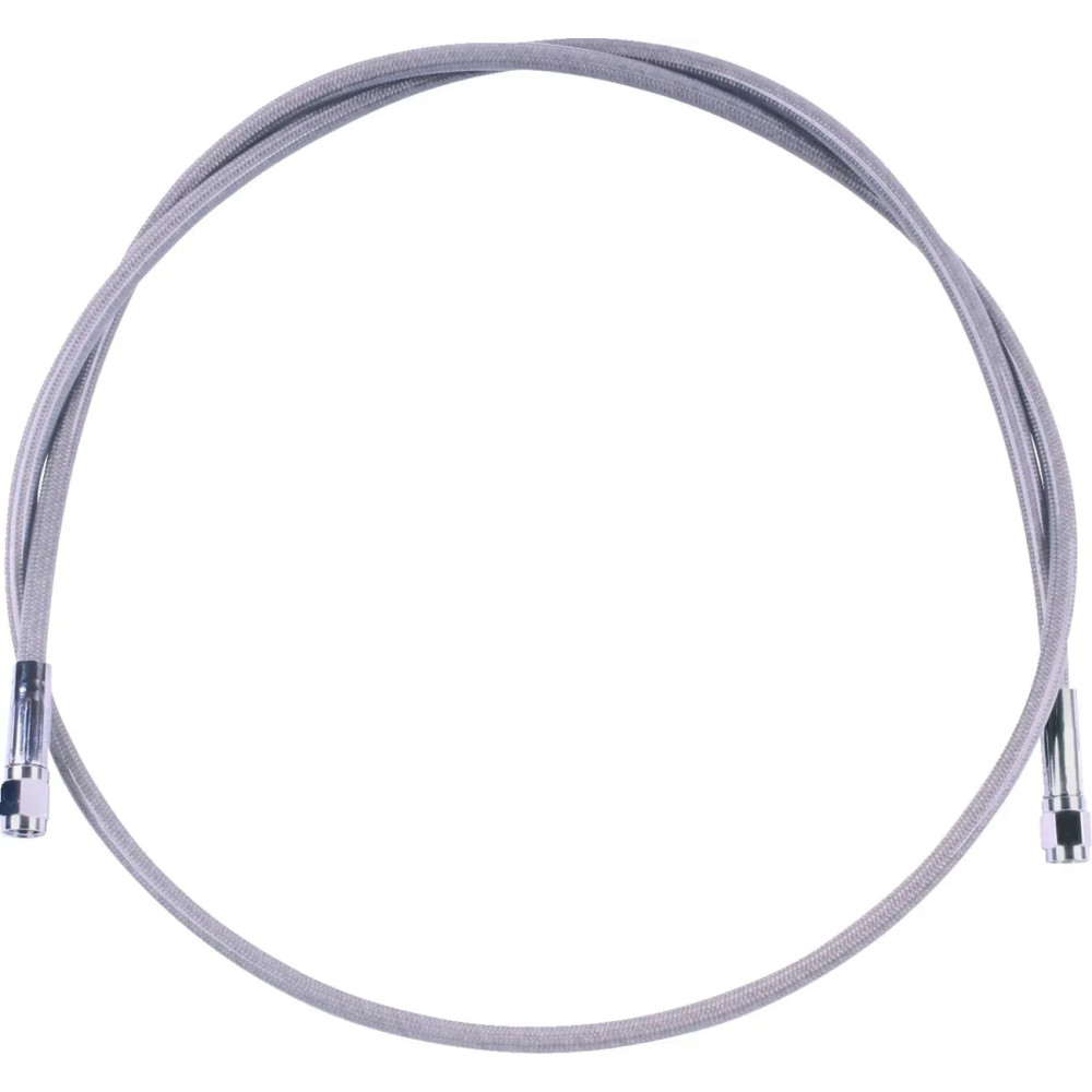 Universal XR Brake Line — 127 cm (50"), Stainless Steel