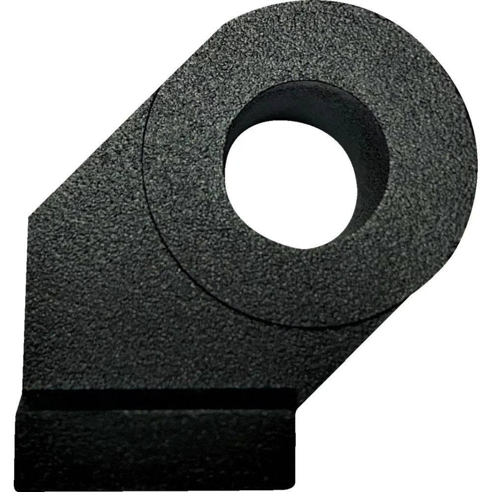 Bloque de montaje para faro — 28 mm (1-1/8"), negro satinado