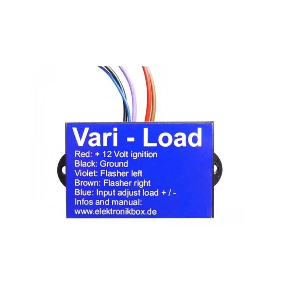 Vari Load Equalizador de Carga Digital — 56×37×17 mm, 7-18 V, 2×1–2×15 W