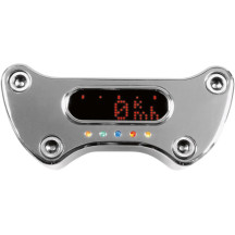 Handlebar Clamp — 25.4 mm (1"), black, polished finishes