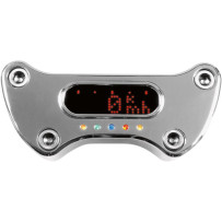 Handlebar Clamp — 25.4 mm (1"), black, polished finishes