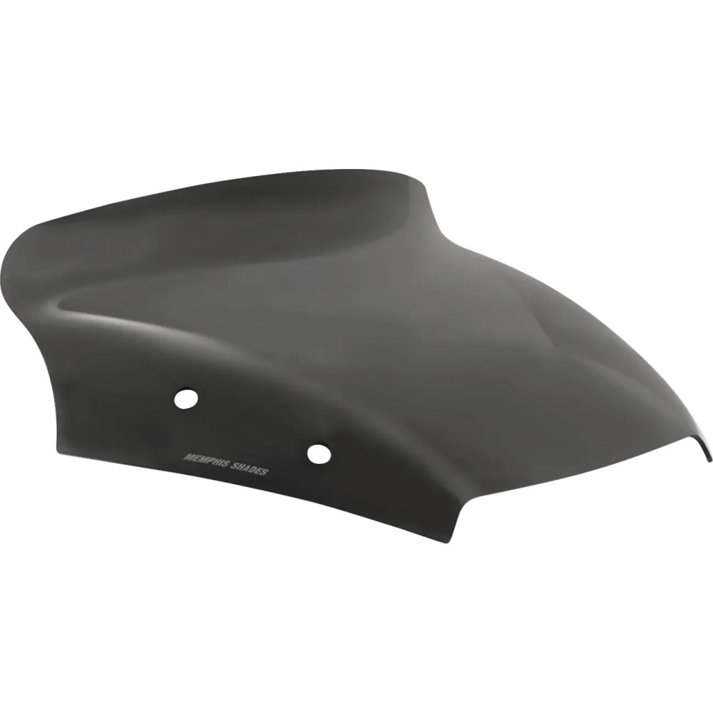 Spoiler Windshield — 4 in (10 cm), Dark Black Smoke