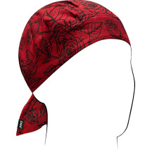 Flydanna® Head Wrap — Red, 6-panel