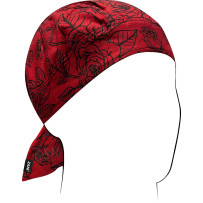 Flydanna® Head Wrap — Red, 6-panel