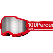 Accuri 2 Goggle — One Size, tear-off compatible, matte red