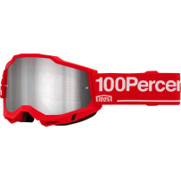 Accuri 2 Goggle — One Size, tear-off compatible, matte red