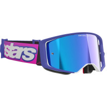 Gafas Supertech Vision Vista — Talla única, púrpura fluorescente, lente espejada