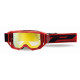 Gafas 3300 Vision Go — Talla única, Rojo, Negro, Amarillo, lente espejada amarilla