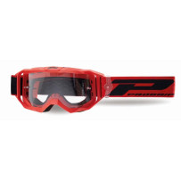 3300 Vision Go Goggles — One Size, Red, Clear lens