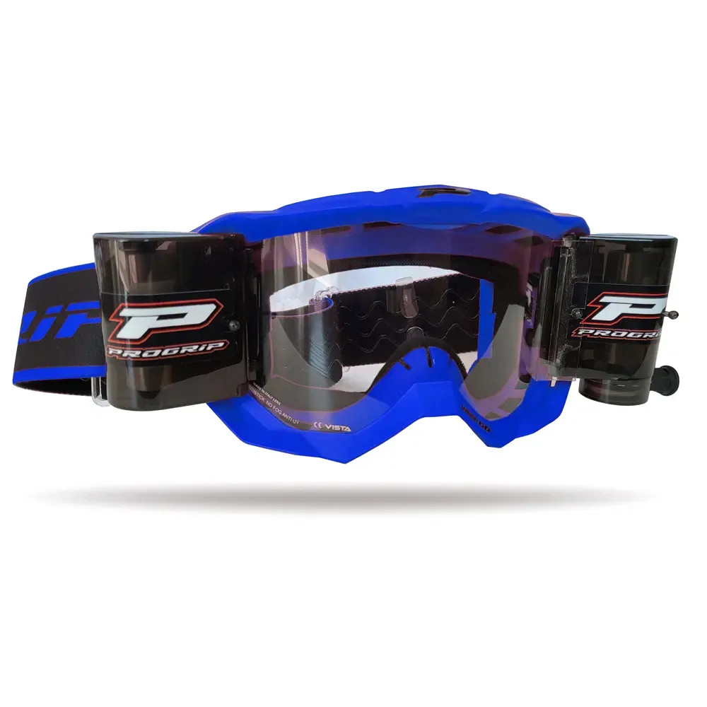 3300 Vision Go Goggles With XXL Roll-Off System — One Size, Blue