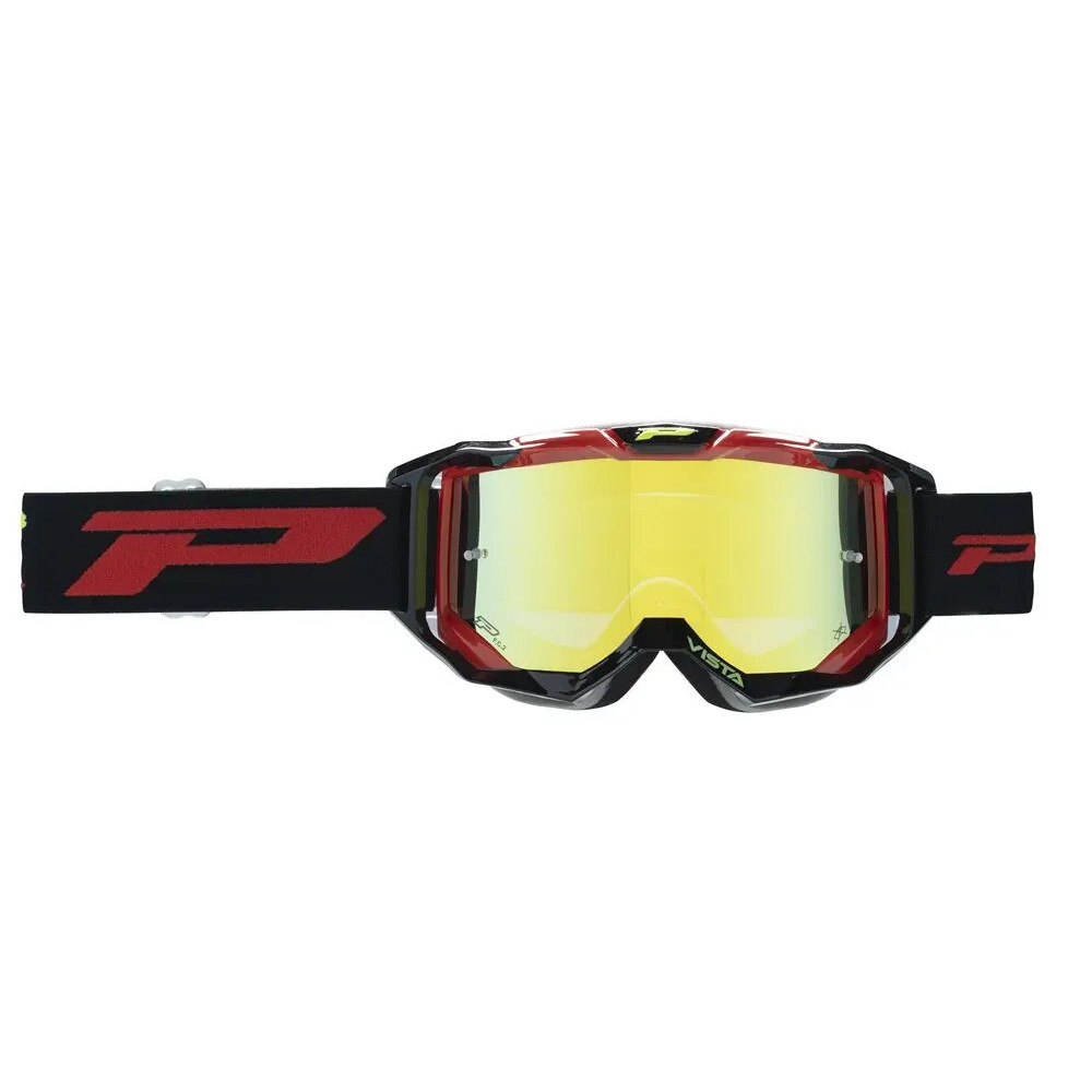 3303 Vista Goggles — One Size, Black, Mirrored Lens