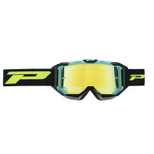 3303 Vista Goggles — One Size, Black, Green, Yellow Mirror