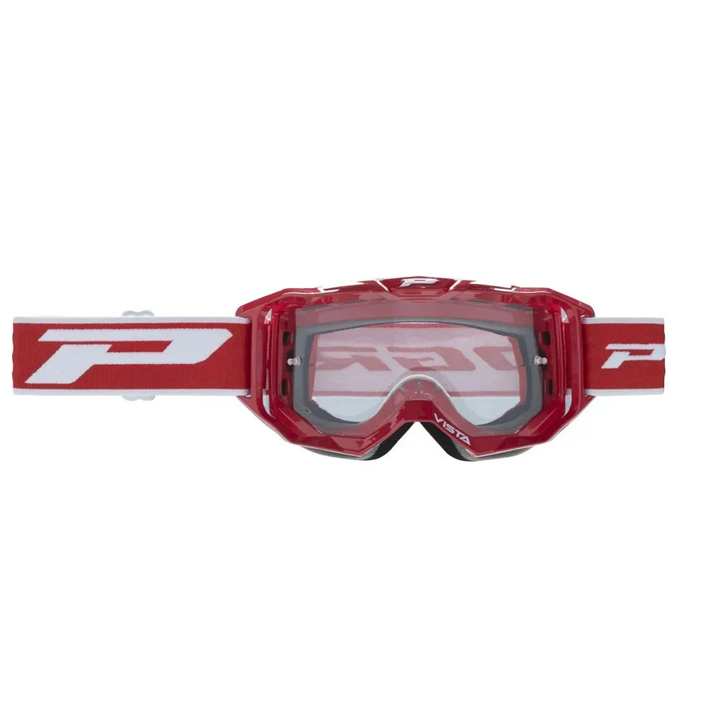3303 Vista Goggles. Free Clear Lens Included — One Size, Red