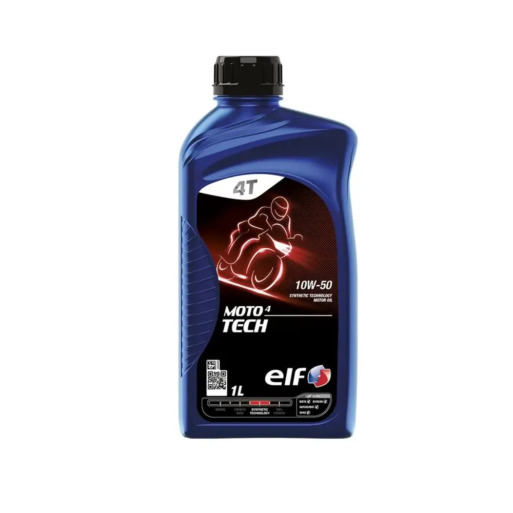 Oil Moto 4 Tech 10W-50 — 1 L, JASO MA2