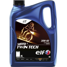 Oil Moto 4 Twin Tech 20W-60 — 4 L, 20W-60, JASO MA2