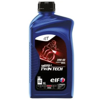 Oil Moto 4 Twin Tech 20W-60 — 20W-60, 1 L (1.05 US qt), 4-Stroke
