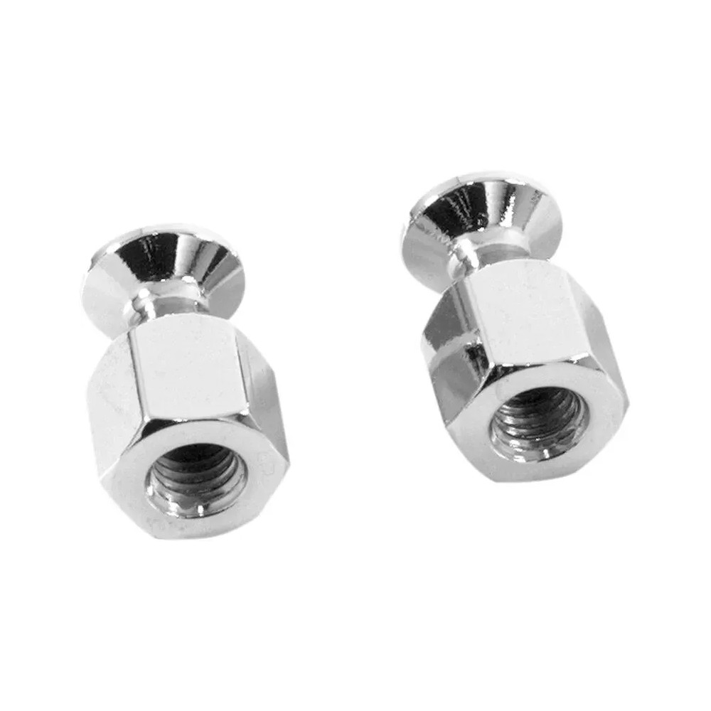 Net-Nuts — 3/8-16, chrome