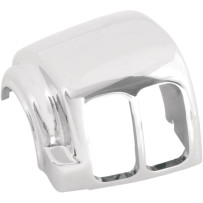 Kit de carcasa de interruptores para manillar — 25,4 mm (1"), cromo