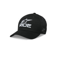 Ride Sonic Curved Bill Hat — S/M, Black