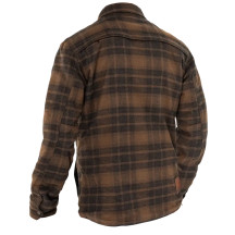 Motoshirt Jacket — L, 119 cm chest, 70 cm sleeve, Brown
