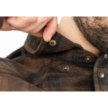 Motoshirt Jacket — XL, 123 cm chest, Brown