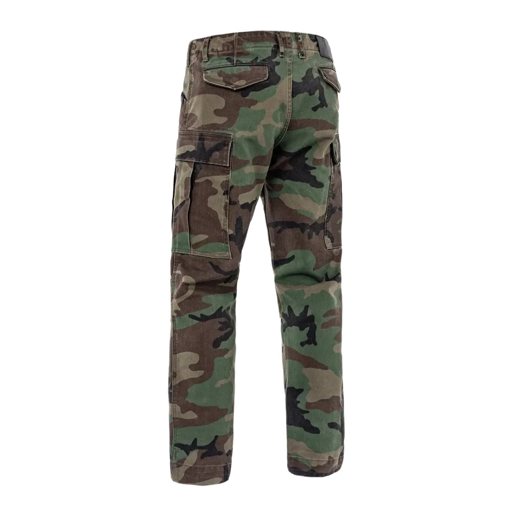 Regular Cargo Mono Riding Pants — 32/34, Camo Green