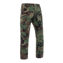 Regular Cargo Mono Riding Pants — 34/34, Camo green, Straight fit