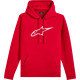 Sudadera con Capucha Ageless V3 — M, Rojo